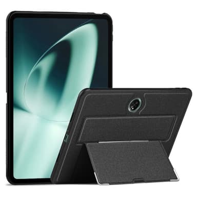 SKALO OnePlus Pad PU-nahkakotelo jalustalla - Musta