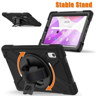 SKALO Lenovo Tab M9 Extra Shockproof Armor Iskunkestävä kuori - Musta