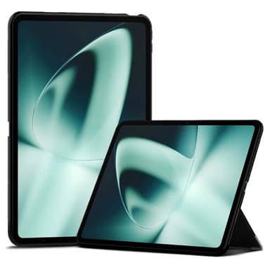 SKALO OnePlus Pad PU-nahkakotelo jalustalla - Musta