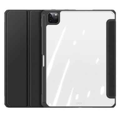 DUX DUCIS iPad Pro 12.9 (Gen 4/5/6) TOBY Series Trifold Suojakotelo - Musta
