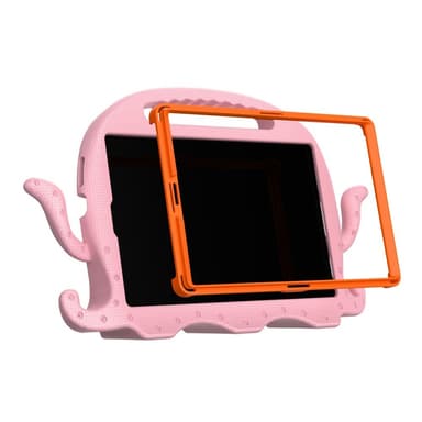 SKALO Samsung Tab A7 Lite 3D Cartoon lapsen Kuori - Pinkki