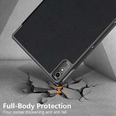 SKALO Lenovo Tab P11 Gen 2 Trifold Suojakotelo - Musta