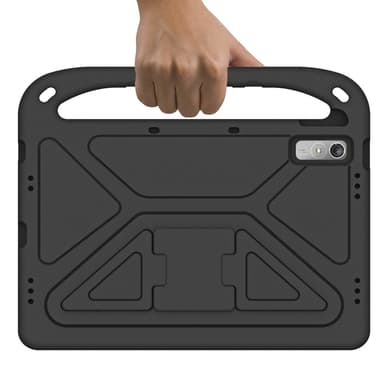 SKALO Lenovo Tab P11 Gen 2 Lapsikuori kahvalla ja jalustalla - Musta
