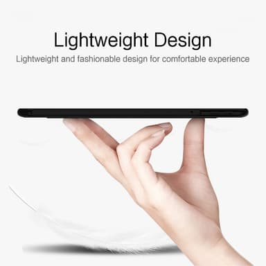 SKALO OnePlus Pad PU-nahkakotelo jalustalla - Musta