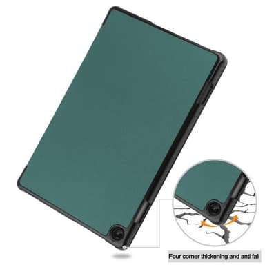 SKALO Lenovo Tab M10 (Gen 3) Trifold Suojakotelo - Vihreä