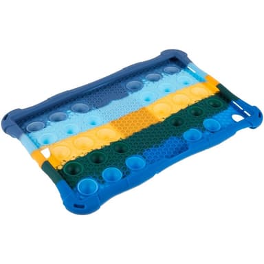 SKALO Lenovo Tab M10 (Gen 3) Shock Resistant Armor Popit Silicone Kuori  - Sininen