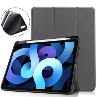 SKALO iPad Air (2020/2022) Trifold Suojakotelo - Harmaa