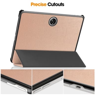 SKALO OnePlus Pad Trifold Suojakotelo - Ruusukulta
