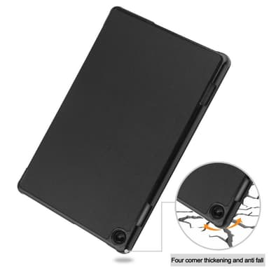 SKALO Lenovo Tab M10 (Gen 3) Trifold Suojakotelo - Musta