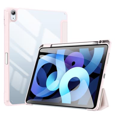 DUX DUCIS iPad Air (2020/2022) TOBY Series Trifold Suojakotelo - Pinkki