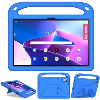 SKALO Lenovo Tab P11 Gen 2 Lapsikuori kahvalla ja jalustalla - Sininen