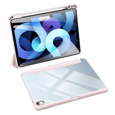 DUX DUCIS iPad Air (2020/2022) TOBY Series Trifold Suojakotelo - Pinkki