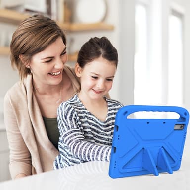 SKALO Lenovo Tab P11 Gen 2 Lapsikuori kahvalla ja jalustalla - Sininen