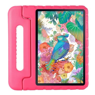 SKALO Samsung Tab S7/S8 Kuori kahvalla/telineellä - Pinkki