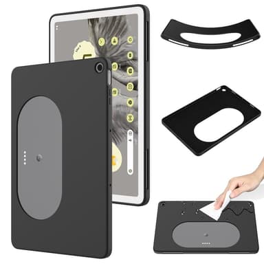 SKALO Google Pixel Tablet Silikonikuori - Musta