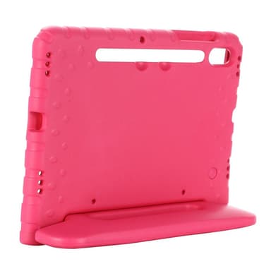 SKALO Samsung Tab S7/S8 Kuori kahvalla/telineellä - Pinkki