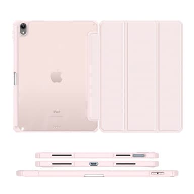 DUX DUCIS iPad 10.9 (2022) TOBY Series Trifold Suojakotelo - Pinkki