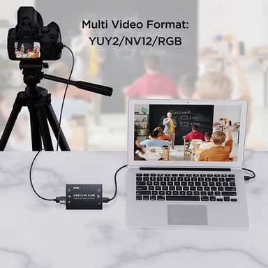 Ezcap USB videotallennuskortti ja muunnin HDMI 4K30Hz / SDI 1080p60Hz - UVC