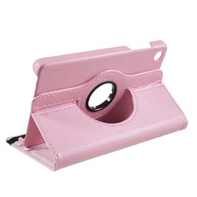 SKALO Lenovo Tab M8 Gen 4 360 Litchi Suojakotelo - Pinkki