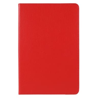 SKALO Samsung Tab A8 10.5 (2021/2022) 360 Litchi Suojakotelo - Punainen