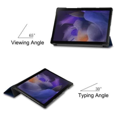 SKALO Samsung Tab A8 10.5 (2021/2022) Trifold Suojakotelo - Tummansininen