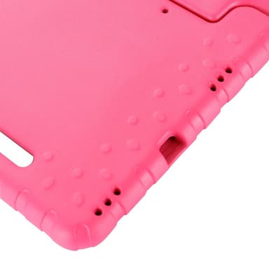 SKALO Samsung Tab S7/S8 Kuori kahvalla/telineellä - Pinkki