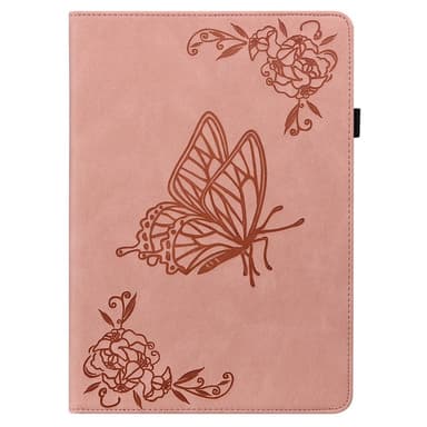 SKALO Lenovo Tab M7 (Gen 3) Mandala Butterfly Suojakotelo - Pinkki