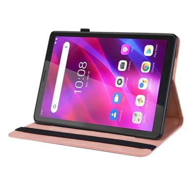 SKALO Lenovo Tab M7 (Gen 3) Mandala Butterfly Suojakotelo - Pinkki