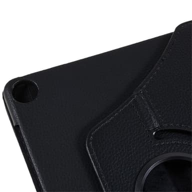 SKALO Lenovo Tab M10 (Gen 3) 360 Litchi Suojakotelo - Musta