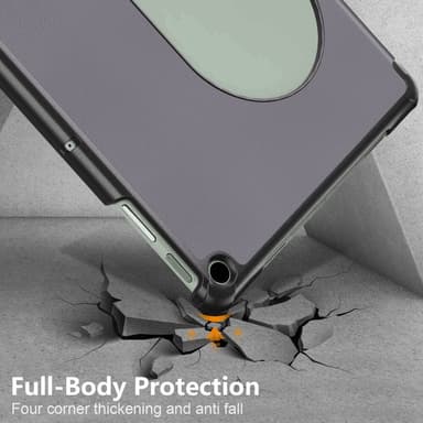 SKALO Google Pixel Tablet Trifold Suojakotelo - Harmaa