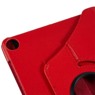 SKALO Lenovo Tab M10 (Gen 3) 360 Litchi Suojakotelo - Punainen