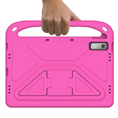 SKALO Lenovo Tab P11 Gen 2 Lapsikuori kahvalla ja jalustalla - Pinkki