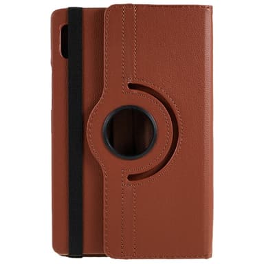 SKALO Lenovo Tab M9 360 Litchi Suojakotelo - Ruskea