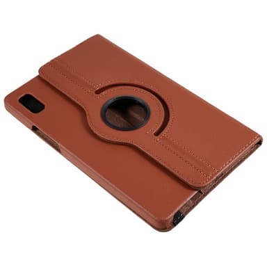 SKALO Lenovo Tab M9 360 Litchi Suojakotelo - Ruskea