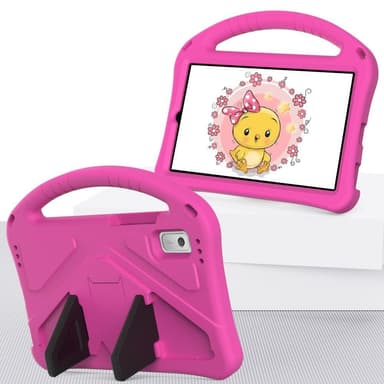 SKALO Lenovo Tab M9 Lapsikuori kahvalla ja jalustalla - Pinkki