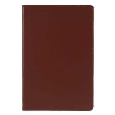 SKALO Samsung Tab S6 Lite 360 Litchi Suojakotelo - Ruskea