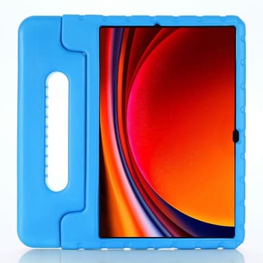 SKALO Samsung Tab S9+/S9+ FE Kuori kahvalla/telineellä - Sininen