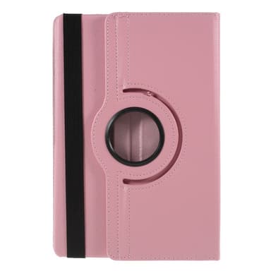 SKALO Samsung Tab S6 Lite 360 Litchi Suojakotelo - Pinkki