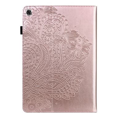 SKALO Samsung Tab A8 10.5 (2021/2022) Mandala Suojakotelo - Ruusukulta