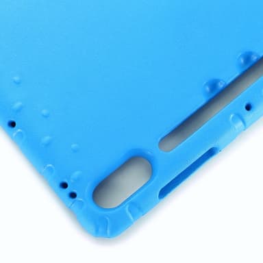 SKALO Samsung Tab S9+/S9+ FE Kuori kahvalla/telineellä - Sininen