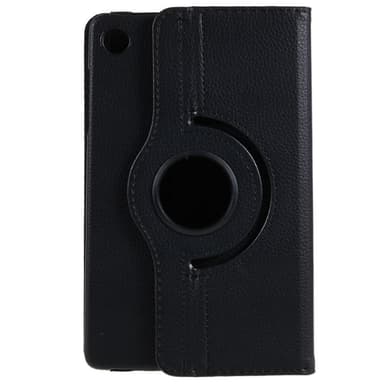 SKALO Lenovo Tab M8 Gen 4 360 Litchi Suojakotelo - Musta