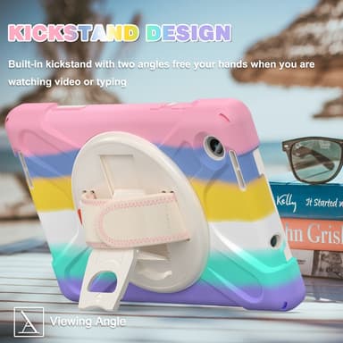 SKALO Lenovo Tab M8 Gen 4 Extra Shockproof Armor Iskunkestävä kuori - Rainbow