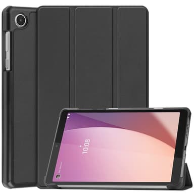 SKALO Lenovo Tab M8 Gen 4 Trifold Suojakotelo - Musta