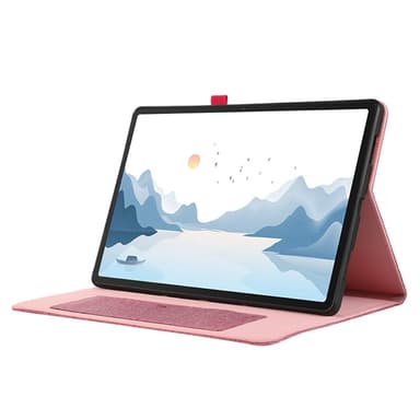 SKALO Lenovo Tab P12 Kangaskotelo - Pinkki
