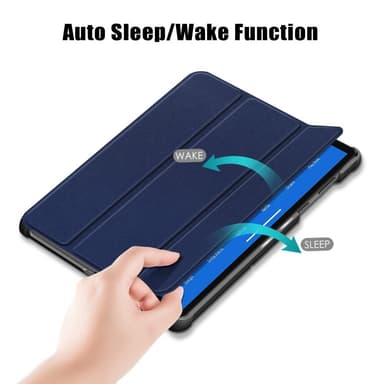 SKALO Lenovo Tab M10 FHD Plus 10.3"" Trifold Suojakotelo - Sininen