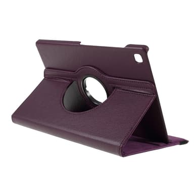 SKALO Samsung Tab S6 Lite 360 Litchi Suojakotelo - Violetti