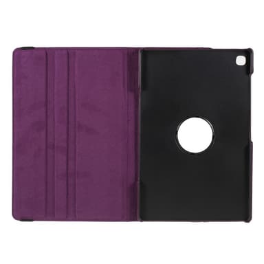 SKALO Samsung Tab S6 Lite 360 Litchi Suojakotelo - Violetti