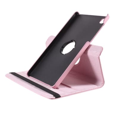 SKALO Samsung Tab A7 Lite 360 Litchi Suojakotelo - Pinkki