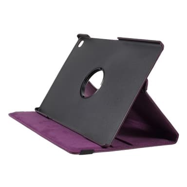 SKALO Samsung Tab S6 Lite 360 Litchi Suojakotelo - Violetti