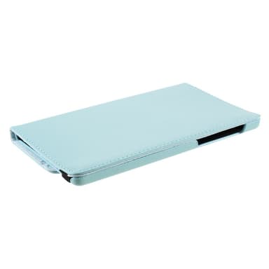 SKALO Samsung Tab A7 Lite 360 Litchi Suojakotelo - Turkoosi